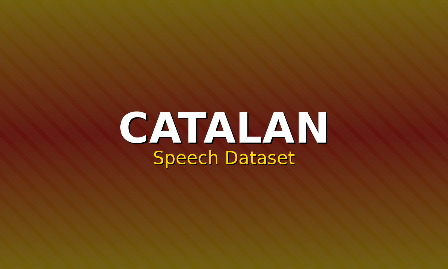 Catalan Speech Dataset