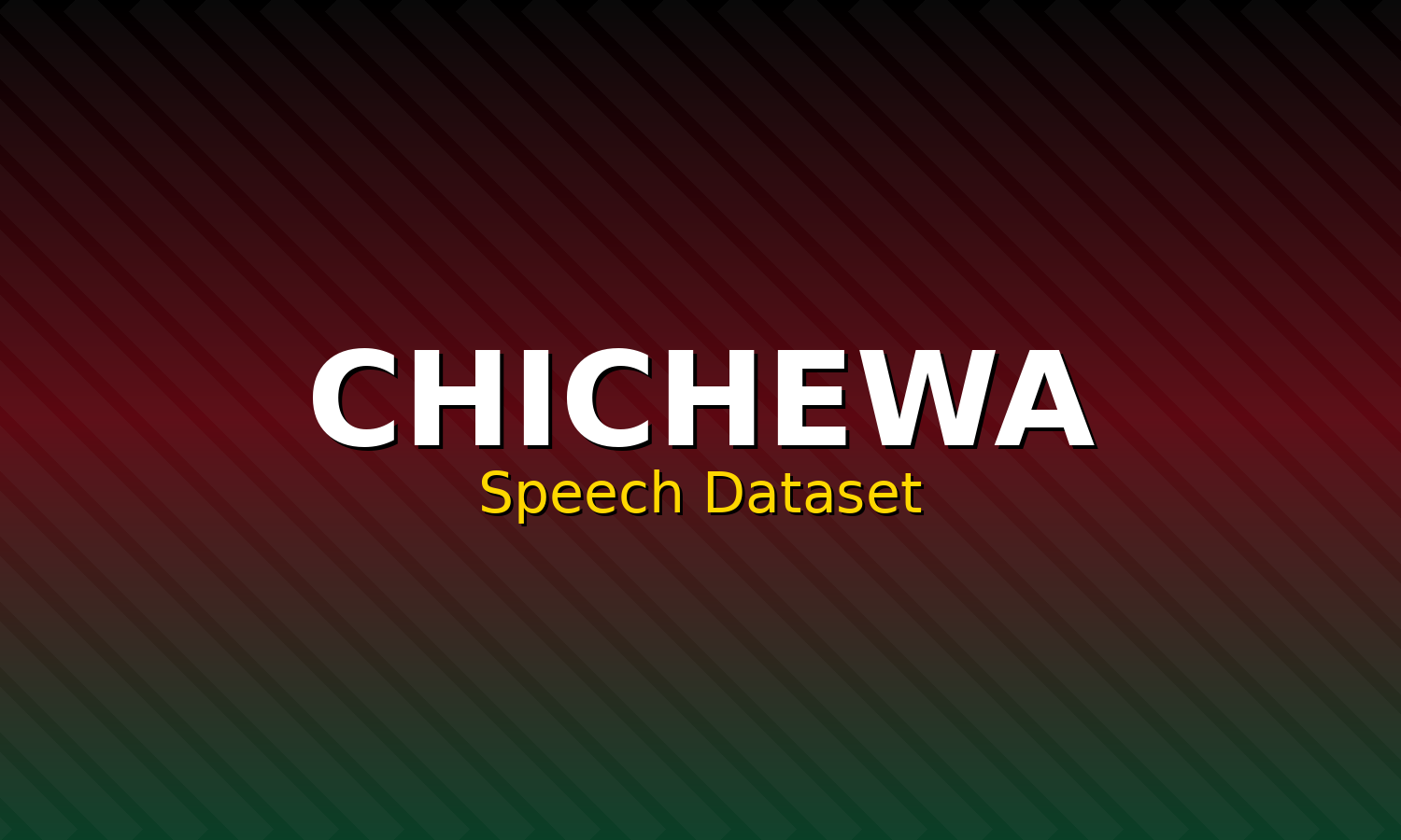 Chichewa Speech Dataset