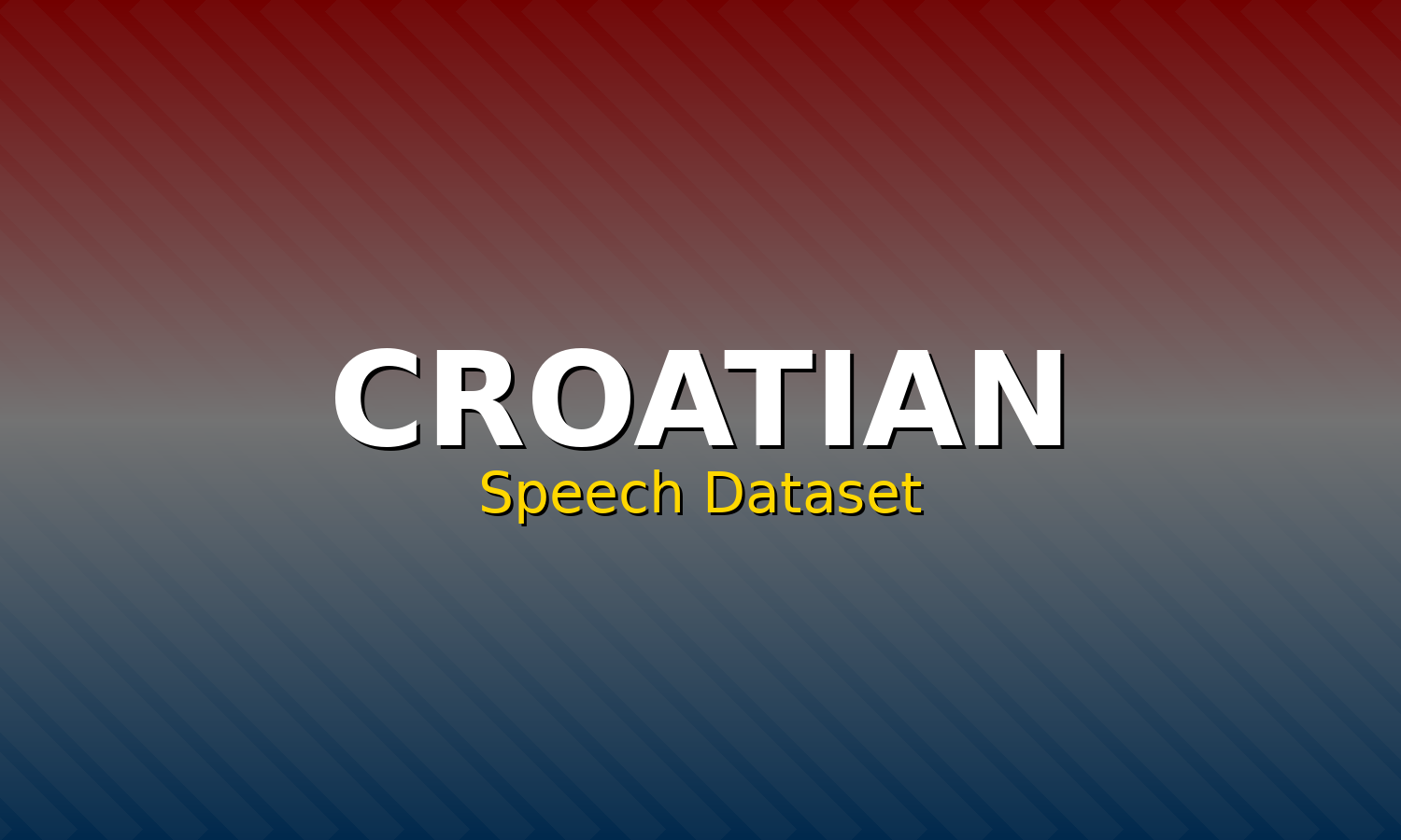 Croatian Speech Dataset