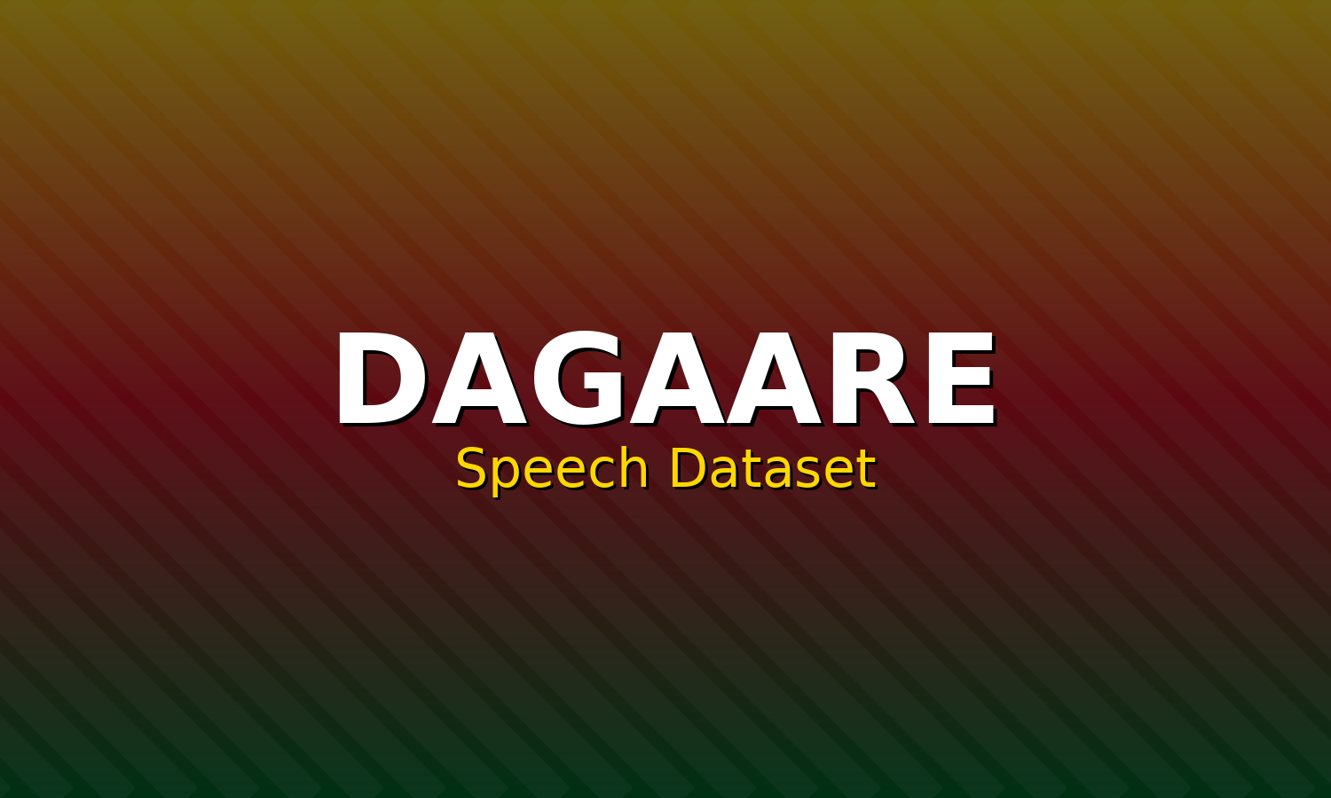 Dagaare Speech Dataset