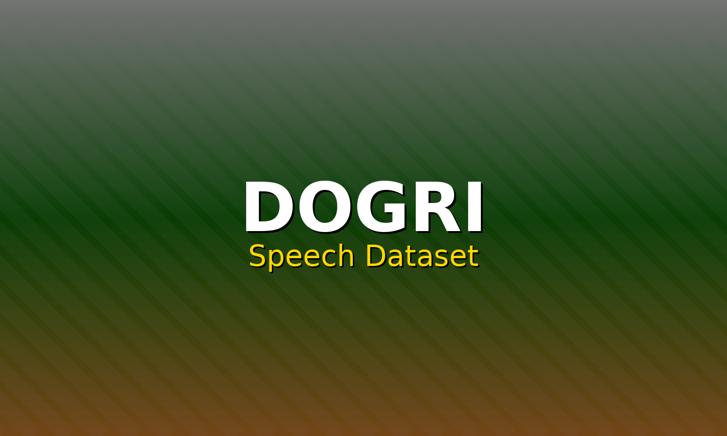 Dogri Speech Dataset