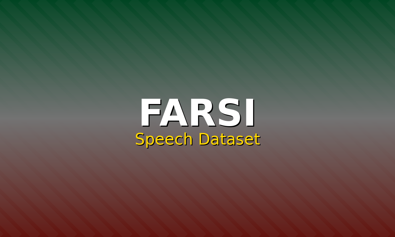 Farsi Speech Dataset