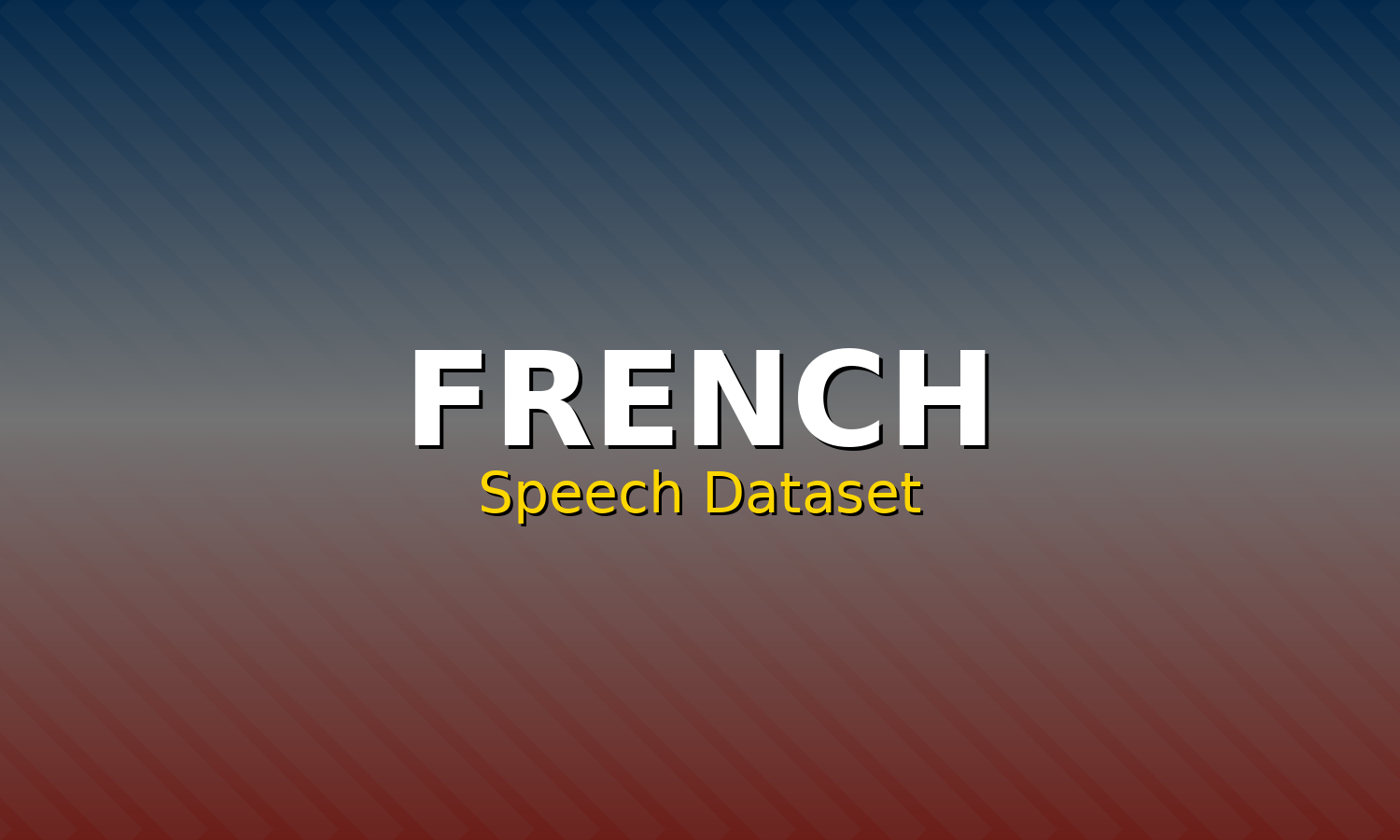 French Speech Dataset