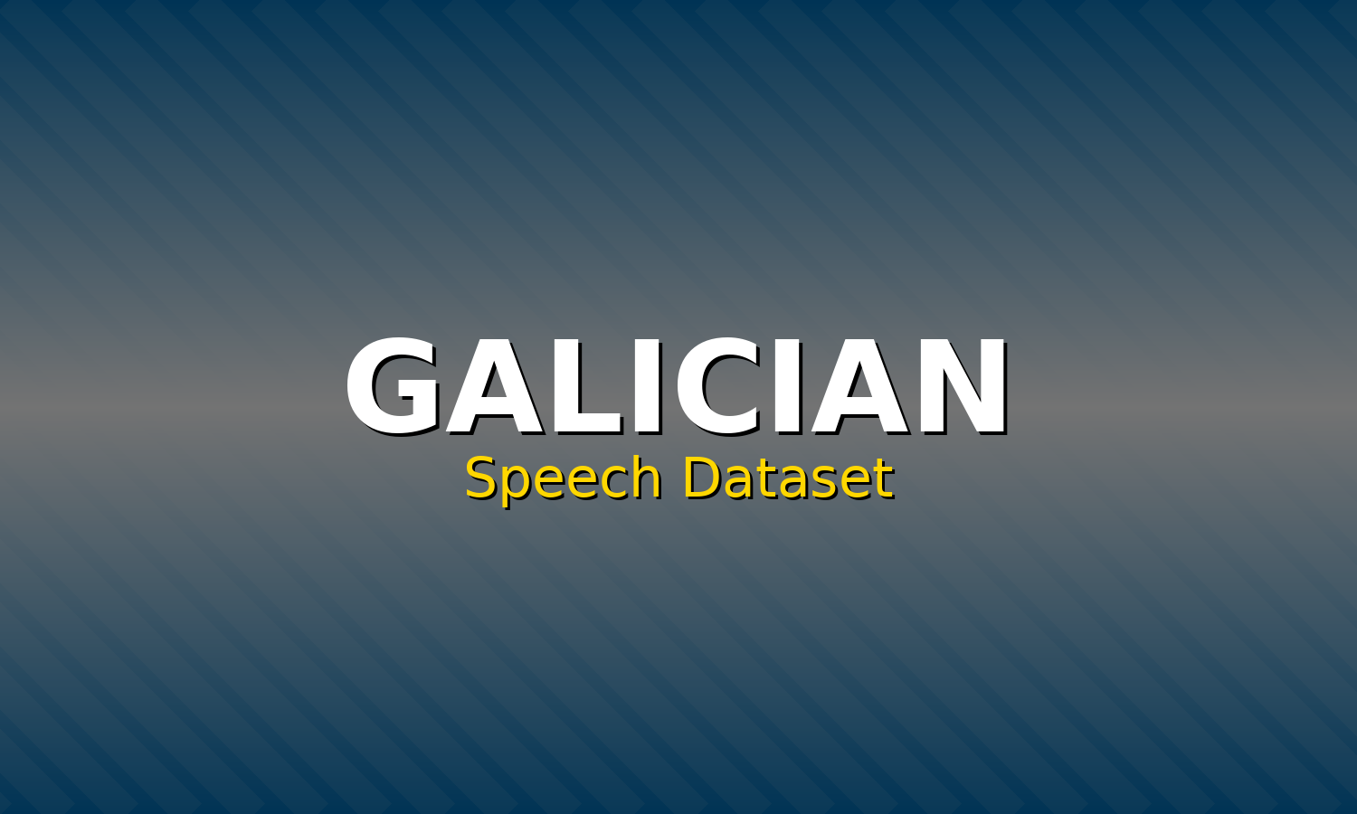 Galician Speech Dataset