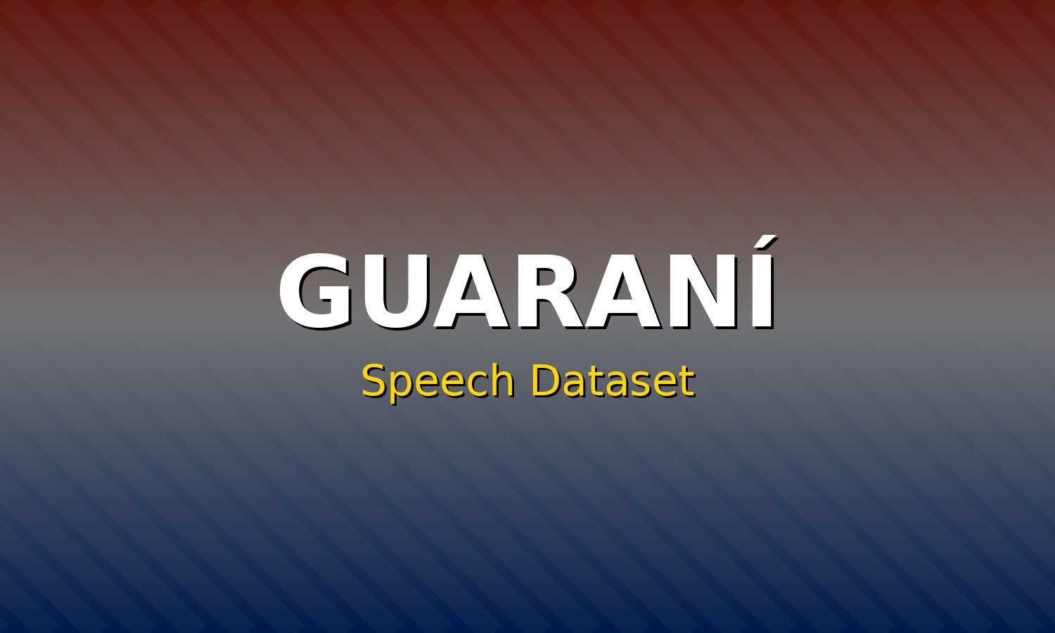 Guaraní Speech Dataset