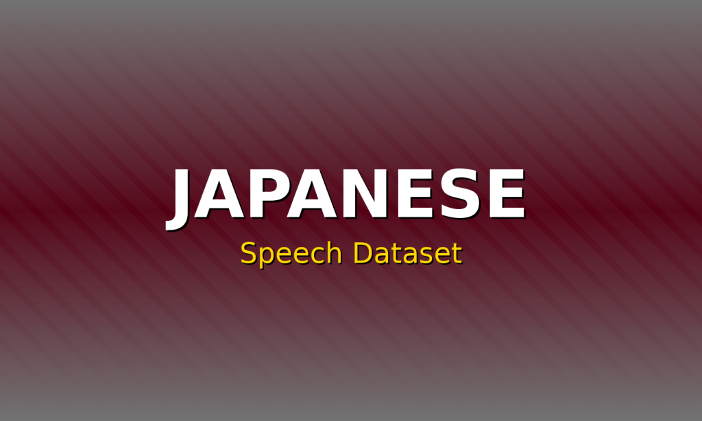 Japanese Speech Dataset for AI Training | SPEECH-DATA.AI