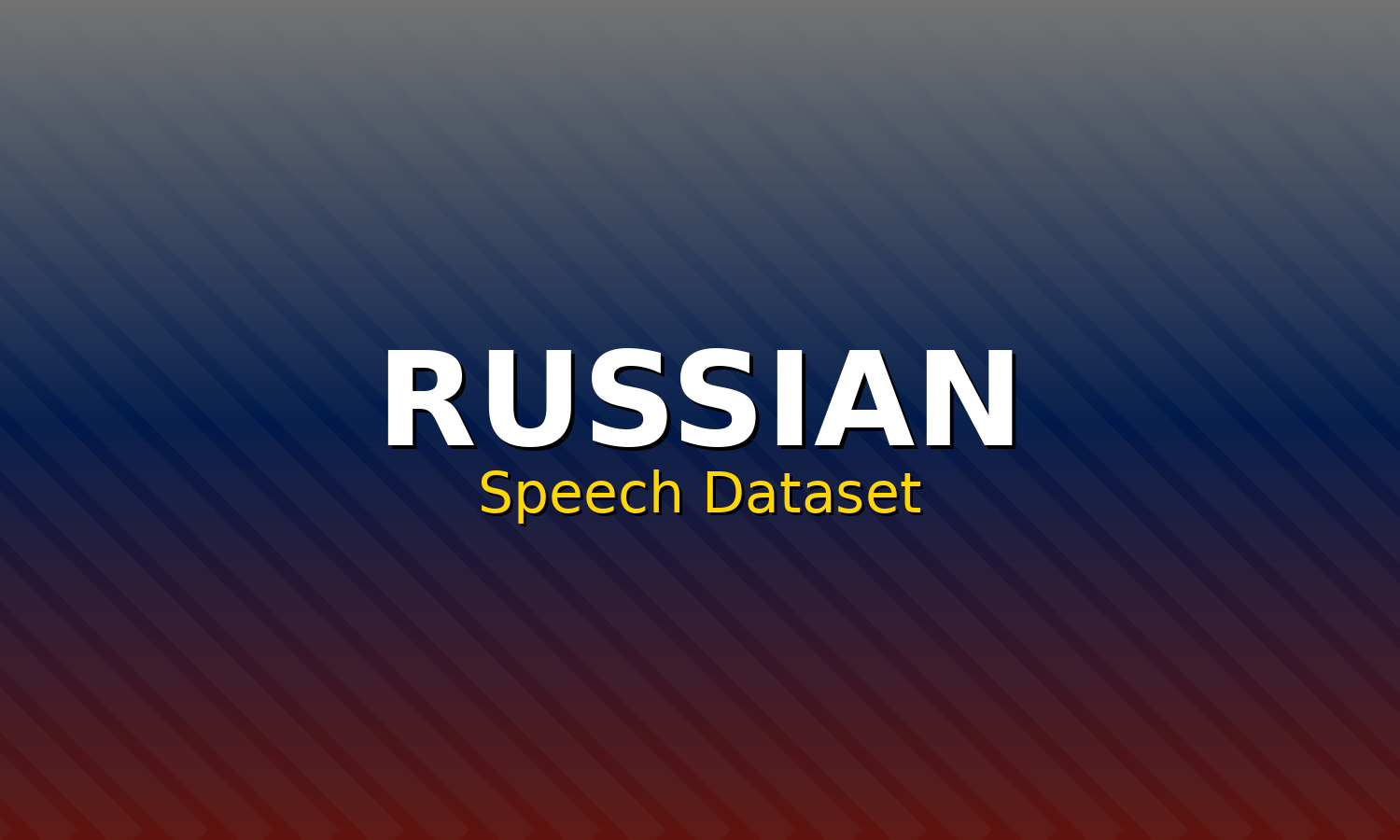 Russian Speech Dataset