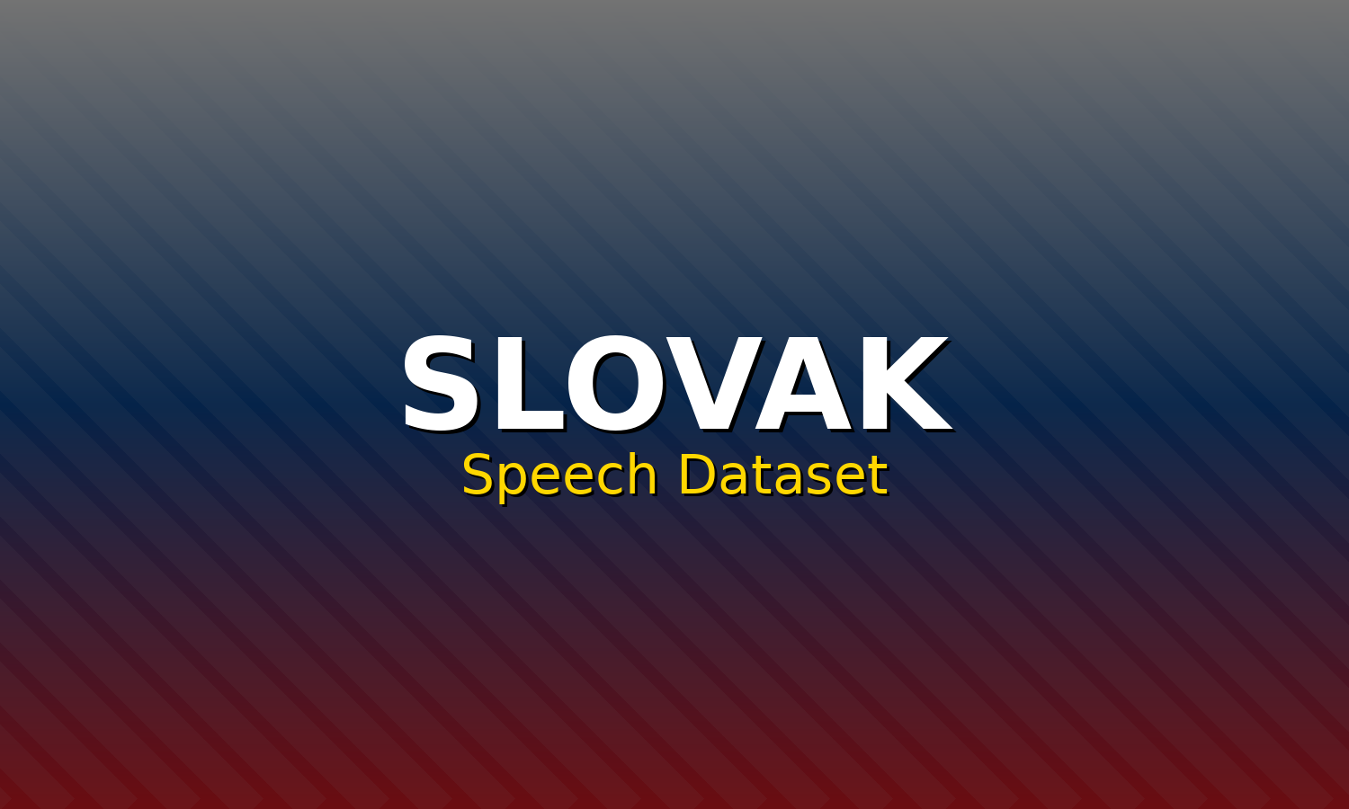 Slovak Speech Dataset