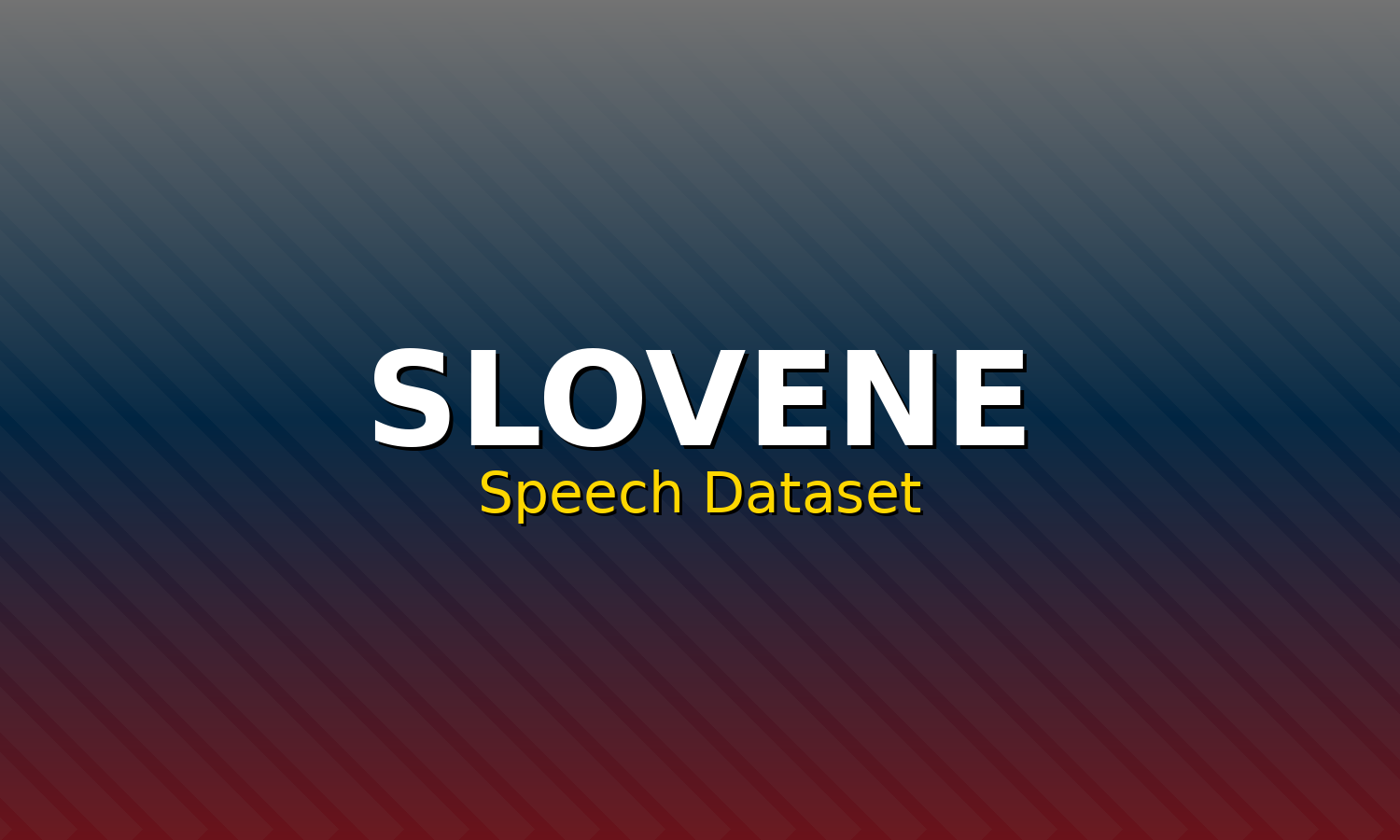 Slovene Speech Dataset