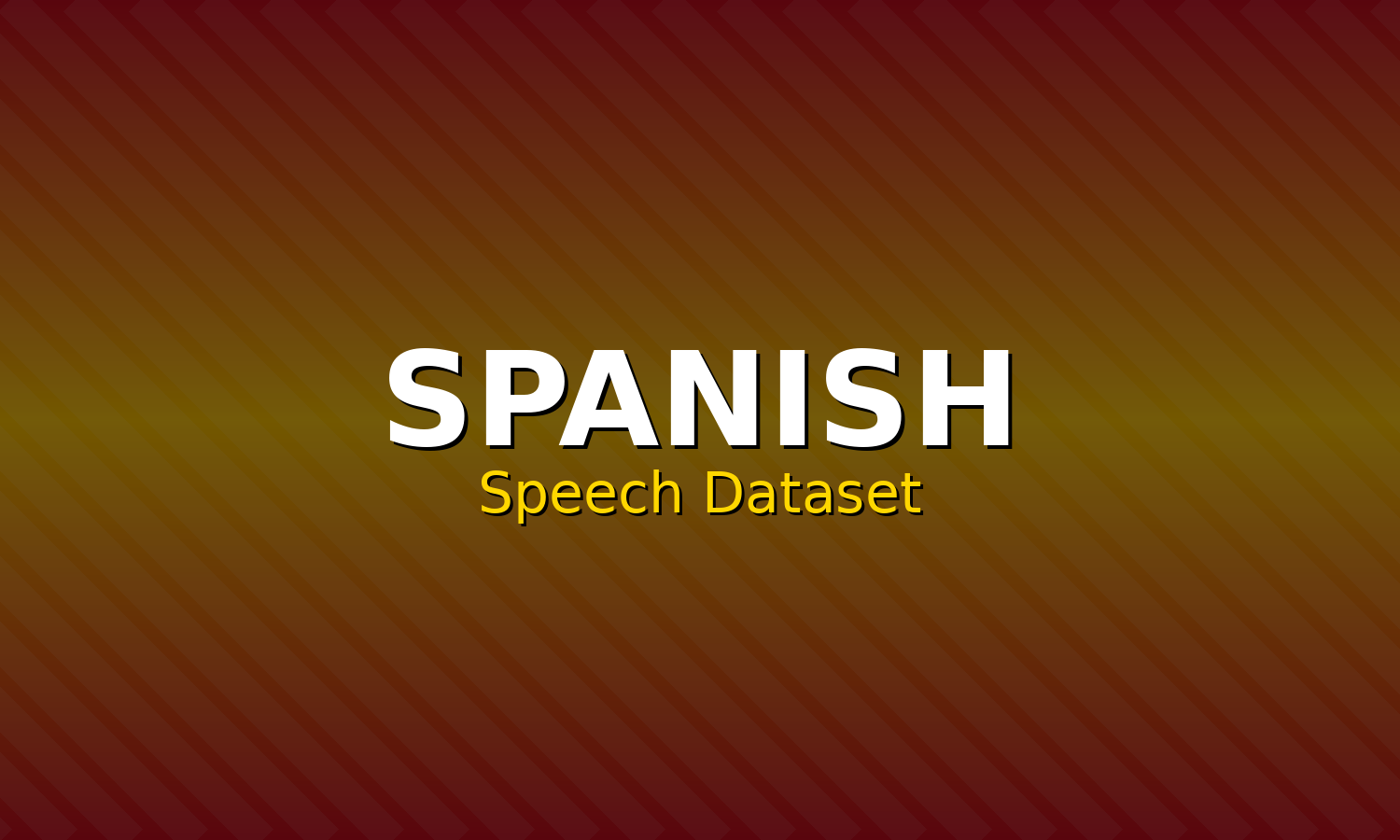 Spanish Speech Dataset