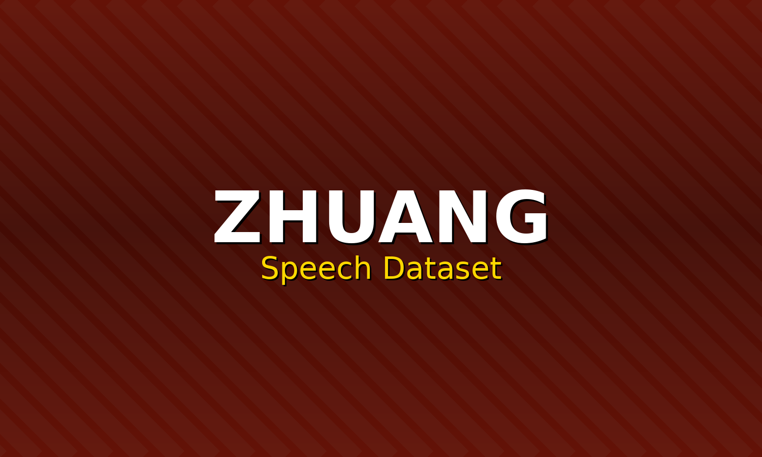 Zhuang Speech Dataset